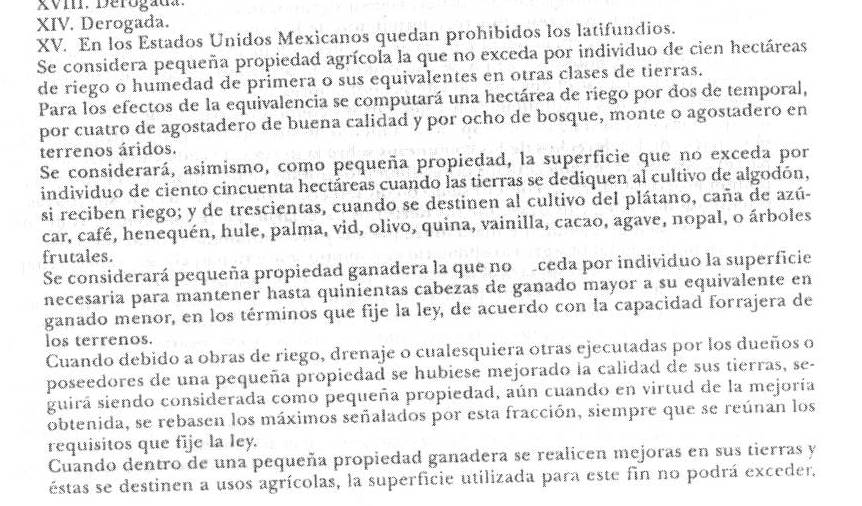 'Derecho agrario mexicano'