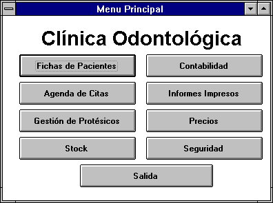 Análisis y diseño de sistemas informáticos: Informatización de una clínica dental