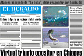 Titular de dos diarios mexicanos sobre elecciones en Chiapas