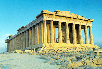 Comparación de los templos de El Partenón de Atenas y El Afaya de Egina